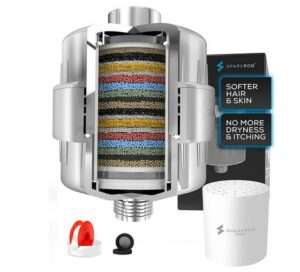 Best Shower Filter on Amazon 7 SparkPod High Output Shower Filter Capsule