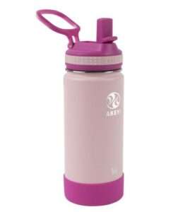 Takeya Actives Kids Insulated Stainless Steel Kids Water Bottle with Straw