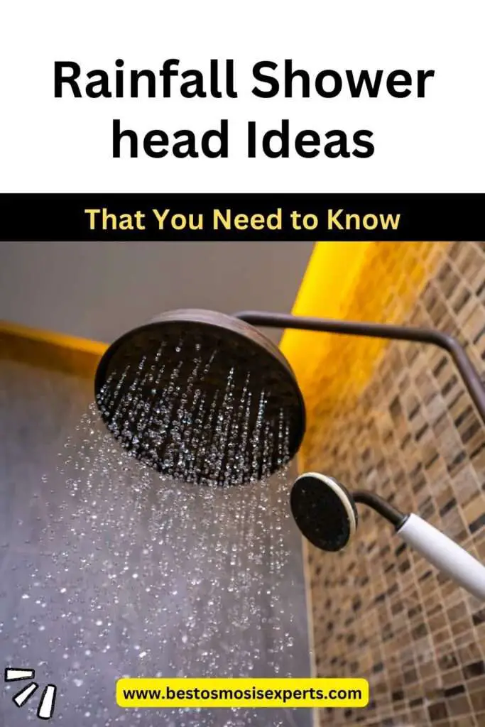 Rainfall Shower head Ideas