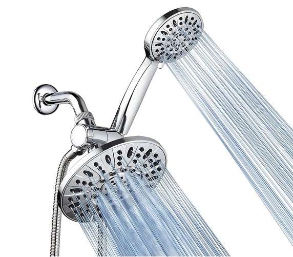 Best RV Shower Head for Low Water Pressure 5 AquaDance 7 Setting Shower Head