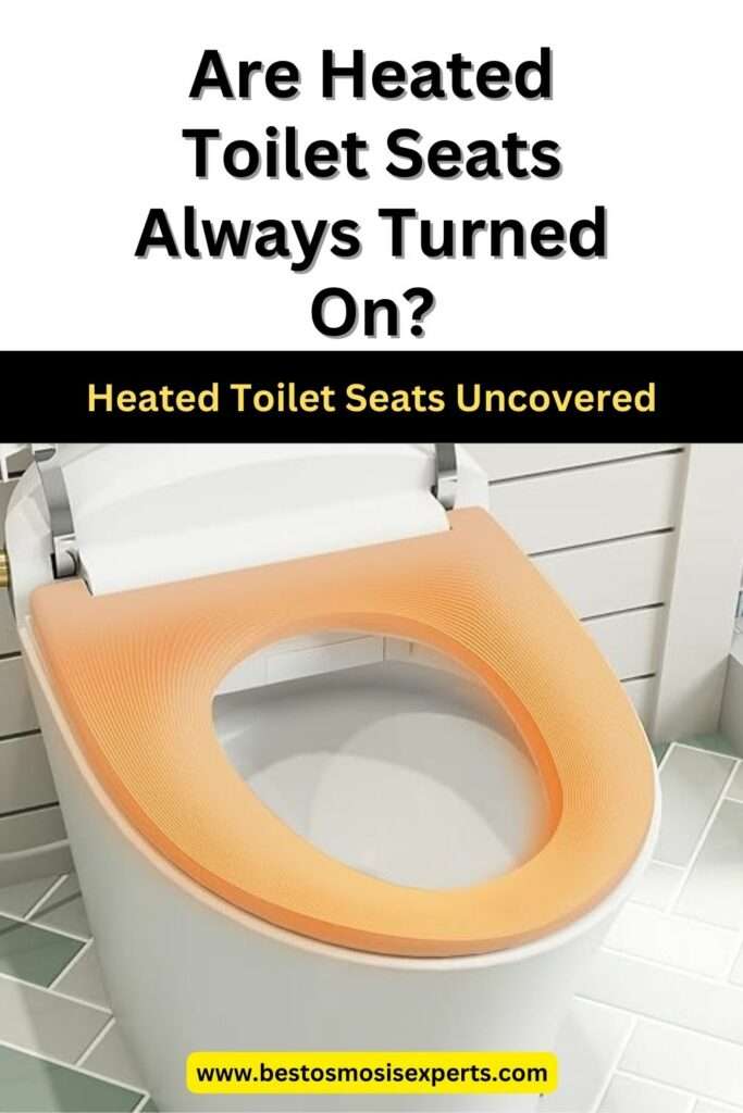 are heated toilet seat always on