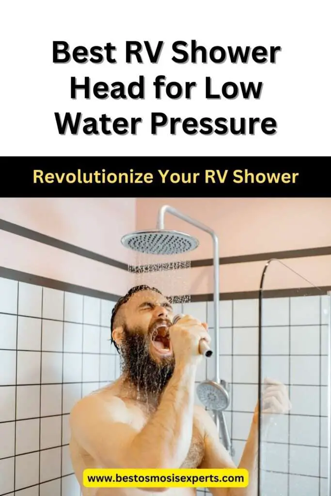 Best RV Shower Head for Low Water Pressure 1