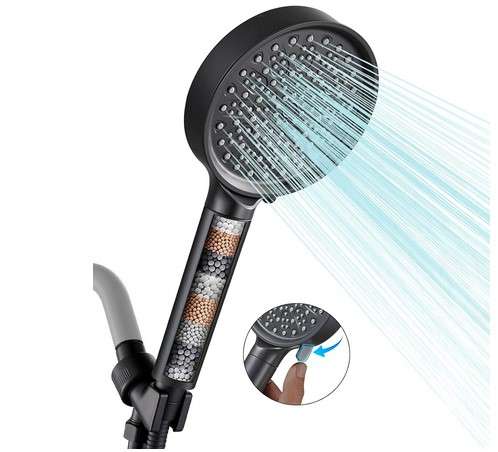 What Is a Water Softener Shower Head and How Does It Work? 3 Cobbe Filtered Shower Head with Handheld