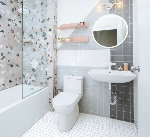 Small Toilet Room Decorating Ideas 1 Create Visual Interest