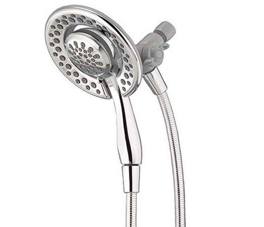 Best Modern Shower Heads for an Upscale Experience 3 Delta In2ition Two-in-One Shower Head