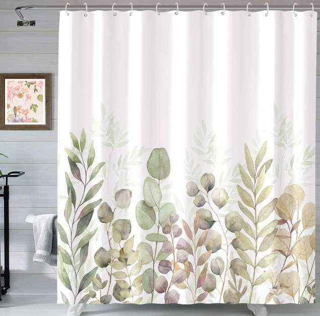 Shower Curtain Ideas for Bathroom: Transforming your Bathroom with Style 2 Fabric Shower Curtains