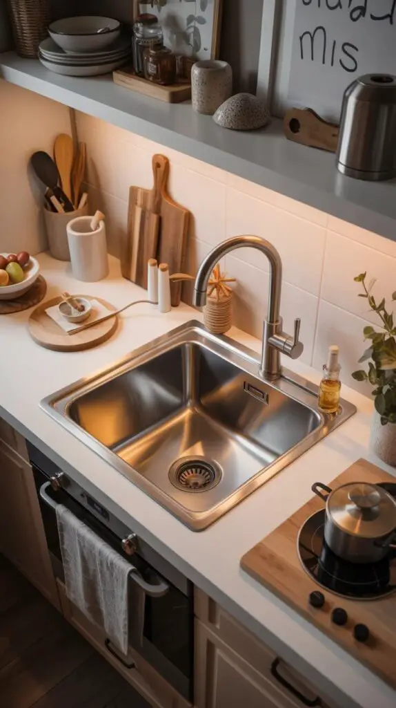 Go for a Single-Bowl Sink (Yes, One Bowl Is Enough)
