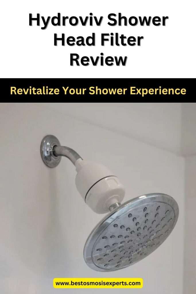 Hydroviv Shower Head Filter Review