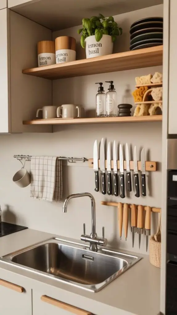 Maximize Vertical Space Around Your Sink