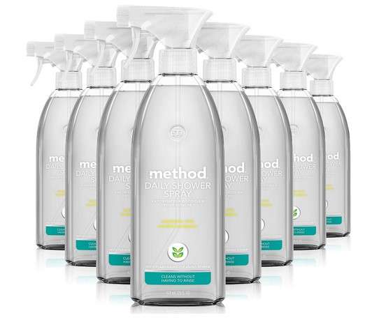 The Best Shower Glass Cleaner for a Gleaming Bathroom 1 Method Daily Shower Spray