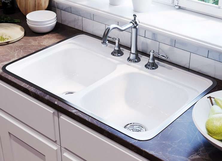 Best Kitchen Sink Ideas to Transform Your Kitchen 2 Porcelain Kitchen Sinks