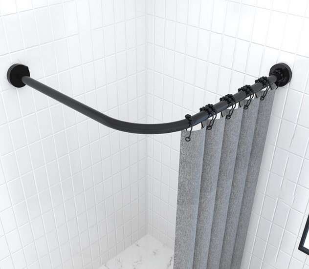 Secure Your Shower Curtain Rod