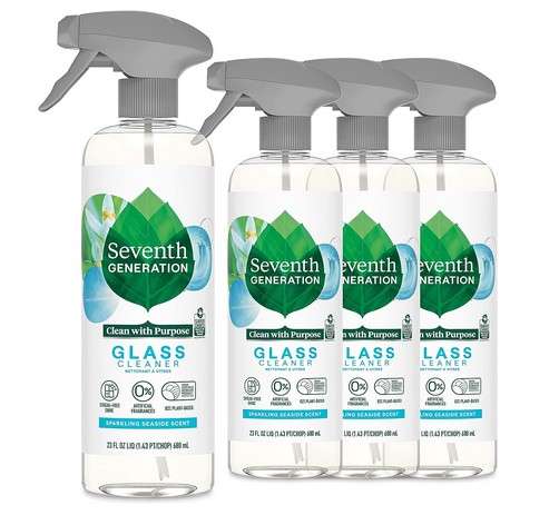 The Best Shower Glass Cleaner for a Gleaming Bathroom 5 Seventh Generation Glass Cleaner
