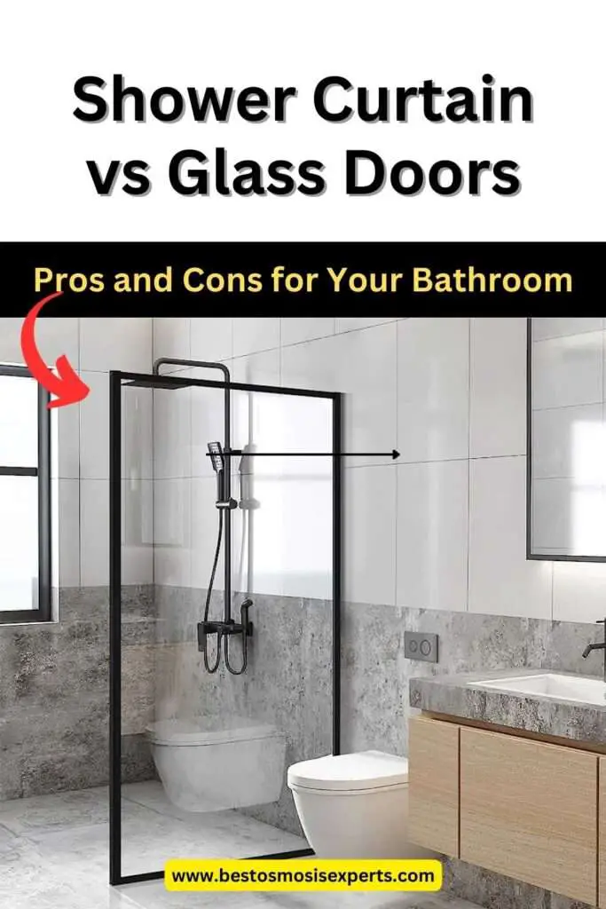 Shower Curtain vs Glass Doors