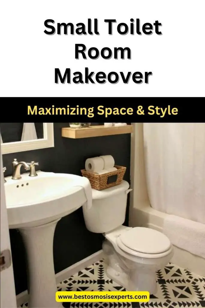 Small Toilet Room Makeover
