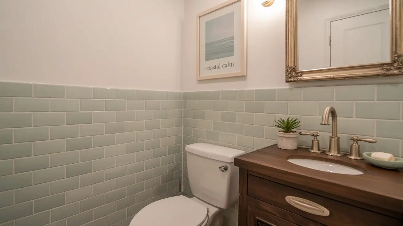 Small Toilet Room Makeover