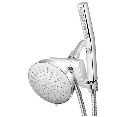 Waterpik High Pressure Handheld Wand and Rain Shower Head