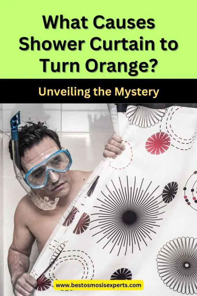 How to Prevent Shower Curtain from Turning Orange