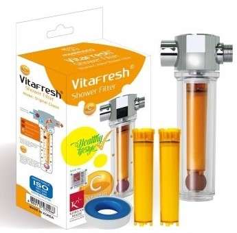 Best Vita Fresh Shower Filter: A Guide to Making the Right Choice for Your Home 1 UBS VFS-f+vcf-05 Luxury Vita-Fresh Shower Filter with 7 Vitamin C Cartridge