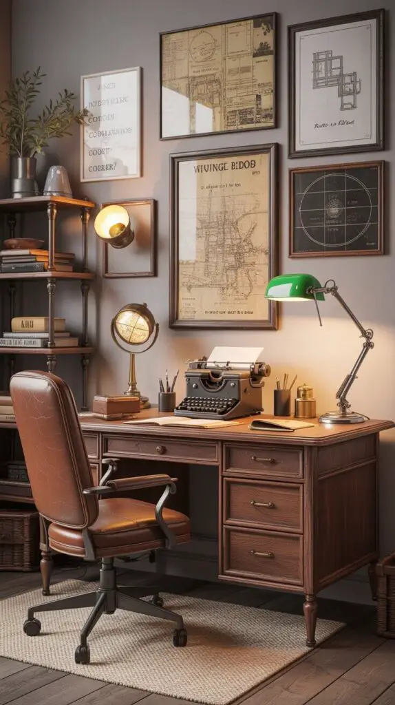 Vintage Office Furniture Ideas That'll Actually Make You Want to Work 6 Accessorize Like a Pro (But Cooler)