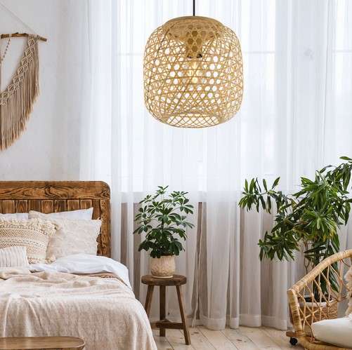 12 Hanging Lamp Ideas for Bedroom 11 Bohemian Pendant Lamp