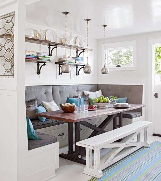 14 Modern Kitchen Table Ideas - Transform Your Kitchen Space 25 Built In Table