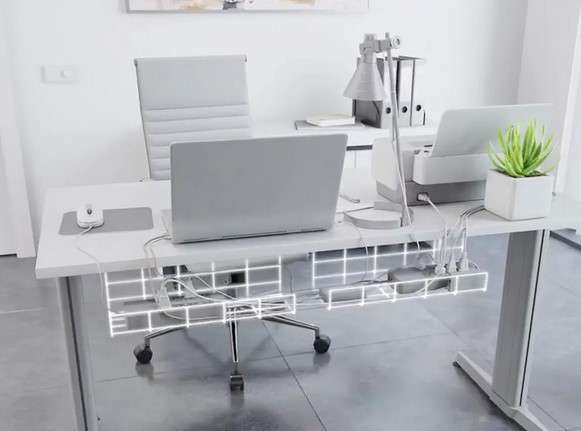 21 Office Desk Accessories Ideas to Make Your Workspace More Enjoyable 29 Cable Management System