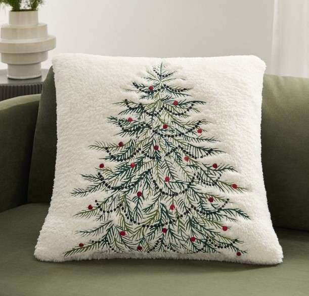 Christmas Tree Pillow Cover