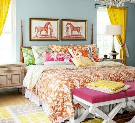 14 Brilliant Modern Small Bedroom Interior Ideas for Every Home 12 Colorful