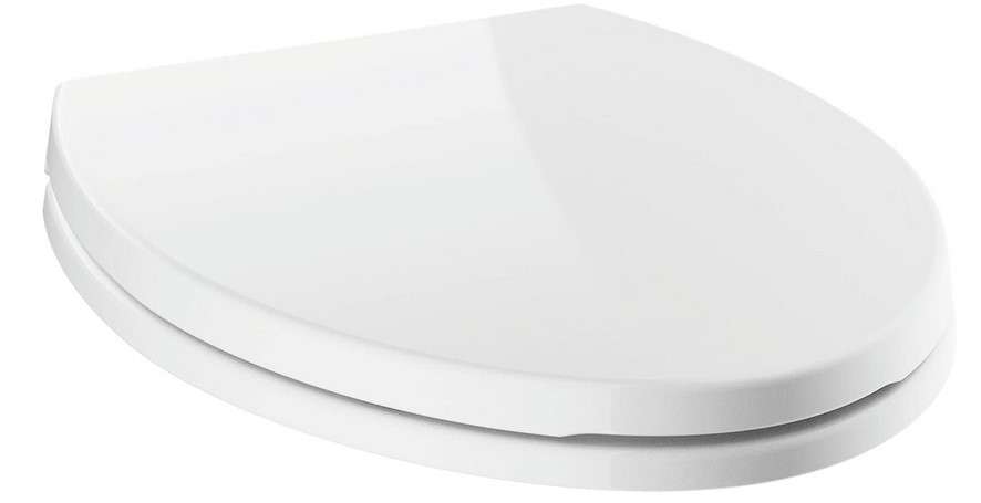 Delta Faucet Morgan Elongated Slow Close White Toilet Seat