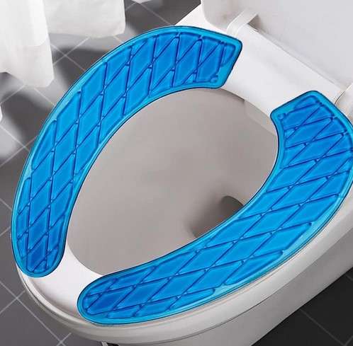 12 Toilet Seat Cover Ideas for a Fresh and Clean Look 19 Gel Innovation toilet seat cover