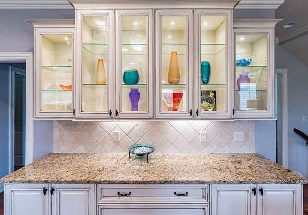 Glass Front Cabinets