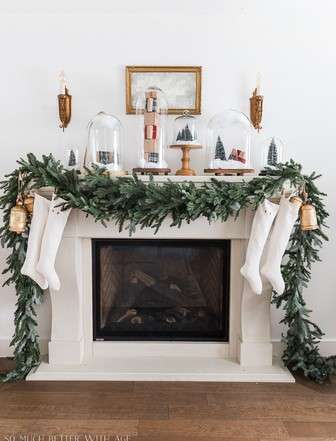Get Festive: 15 Christmas Décor Ideas for Living Room Bliss 15 Hang a Christmas Garland