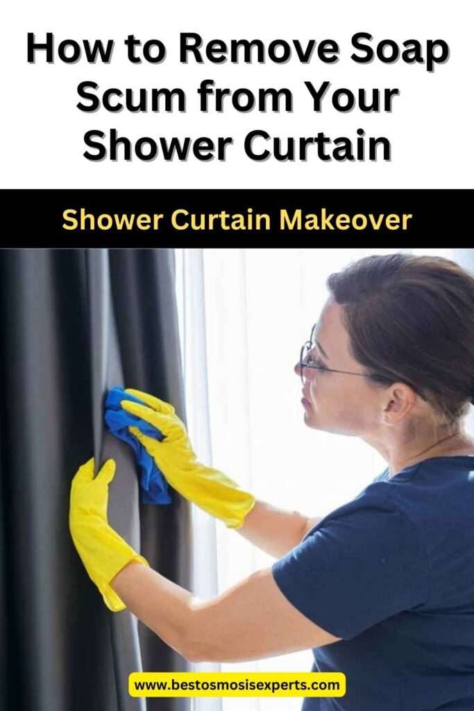 How to Remove Soap Scum from Your Shower Curtain