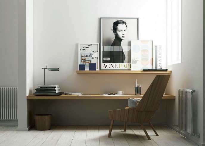 15 Inspirational Home Office Designs for Maximum Productivity 8 Keep Clutter to a Minimum Home Office Designs