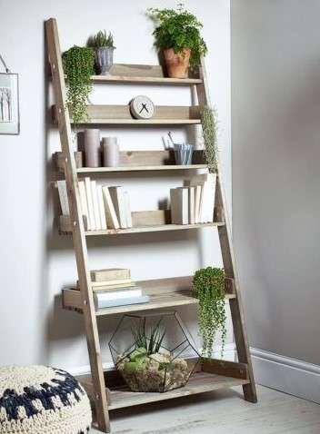 Discover the Best 13 Small Storage Ideas for Tight Spaces 15 Ladder Shelf