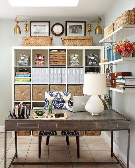 15 Office Organization Ideas to Keep Your Workspace Neat and Tidy 4 Make Use of Wall Space