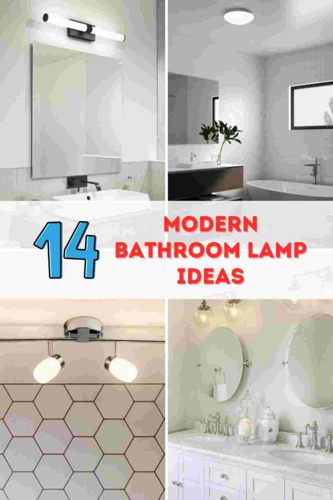 Modern Bathroom Lamp Ideas