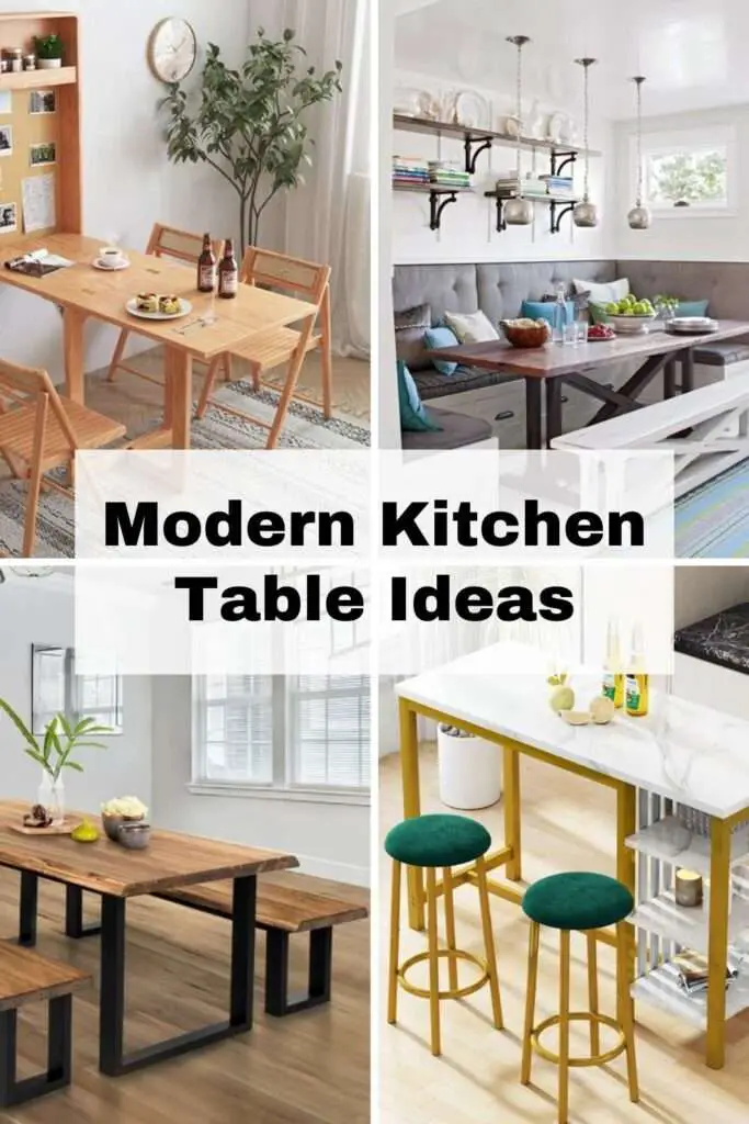 Modern Kitchen Table Ideas