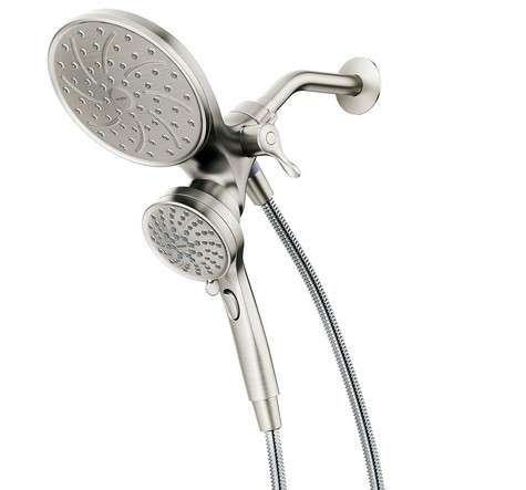 The Ultimate Guide to Choosing the Best Shower Head for Tall People 1 Moen Magnetix Attract 6 Function Handheld Shower