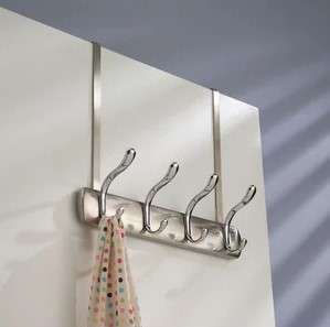 25 Bathroom Towel Hook Ideas to Keep Your Towels Off the Floor 3 Over the Door Hooks