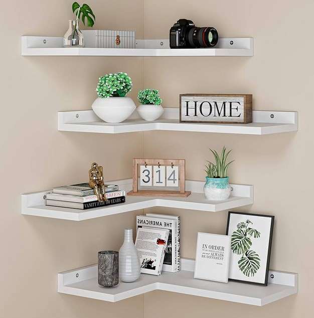 20 Floating Shelf Design Ideas To Transform Your Home 12 Personal Touch with a DIY Floating Shelf