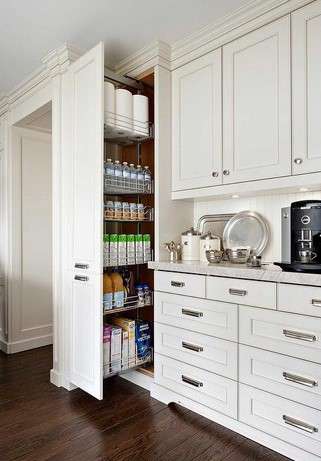 13 Kitchen Cabinets to Ceiling Ideas for a Stylish, Functional Space 7 Pull Out Cabinets