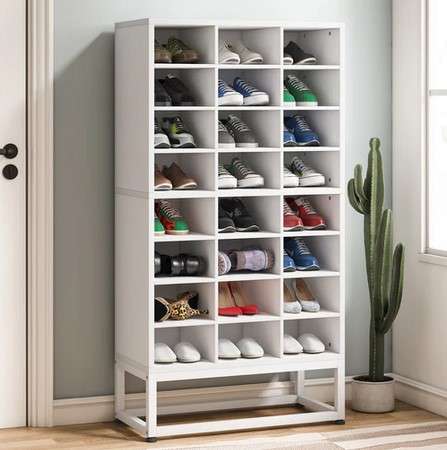 15 Shoe Storage Ideas for Small Spaces That Will Transform Your Home 18 Shoe Cabinets