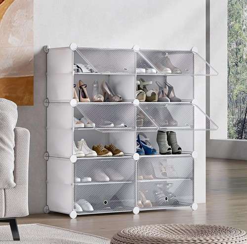 15 Shoe Storage Ideas for Small Spaces That Will Transform Your Home 28 Shoe Cubes