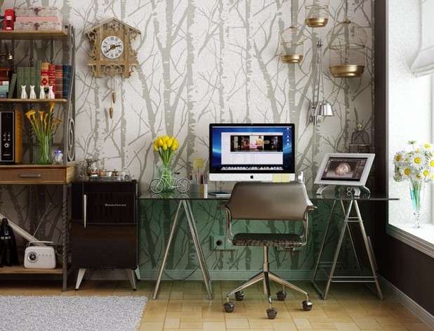 Discover 15 Modern Office Decor Ideas to Elevate Your Workspace 21 Textured Fabrics