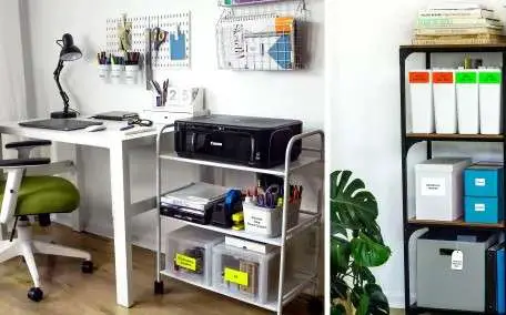 15 Office Organization Ideas to Keep Your Workspace Neat and Tidy 13 Use Labels