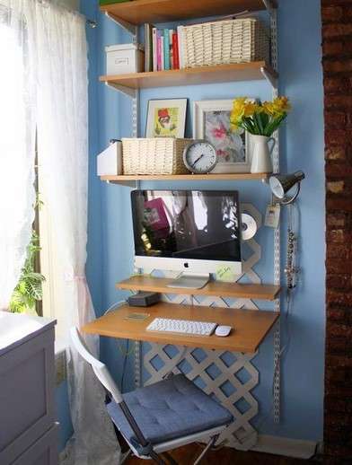 15 Office Organization Ideas to Keep Your Workspace Neat and Tidy 7 Utilize Vertical Storage