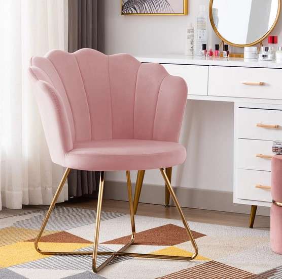Velvet Accent Chair