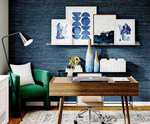 21 Office Desk Accessories Ideas to Make Your Workspace More Enjoyable 17 Wall Art